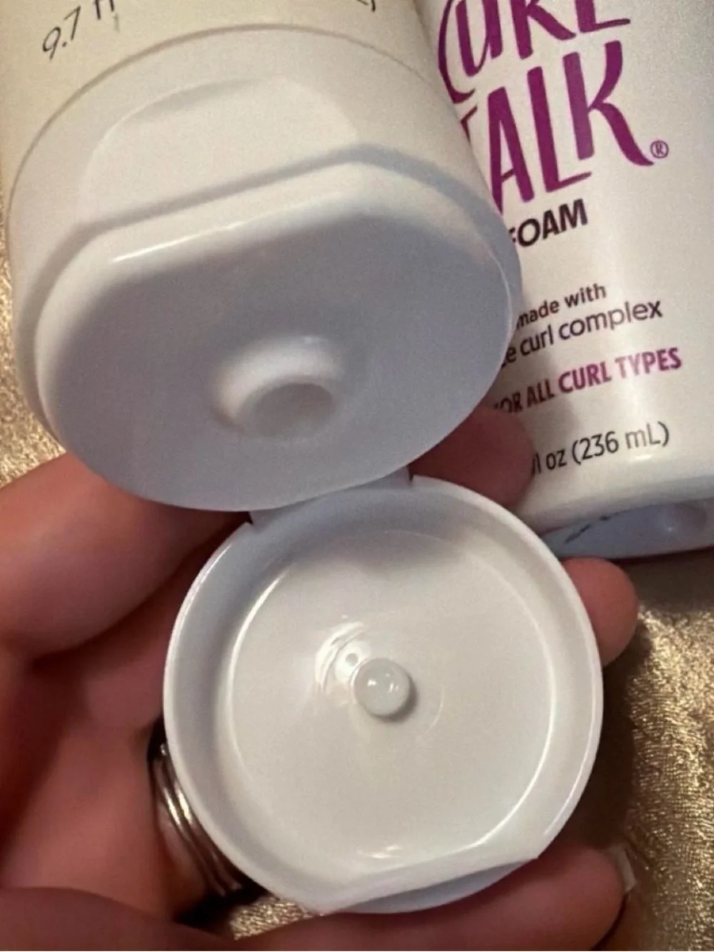 Purple Curl Talk Cream & Foam set for Defining & Refreshing Curls